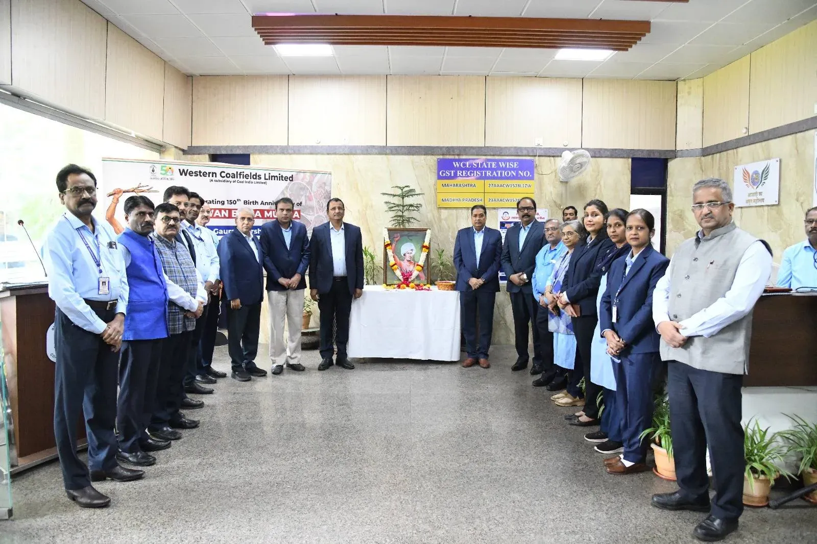 Janjatiya Gaurav Varsh by paying homage to Bhagwan Birsa Munda.