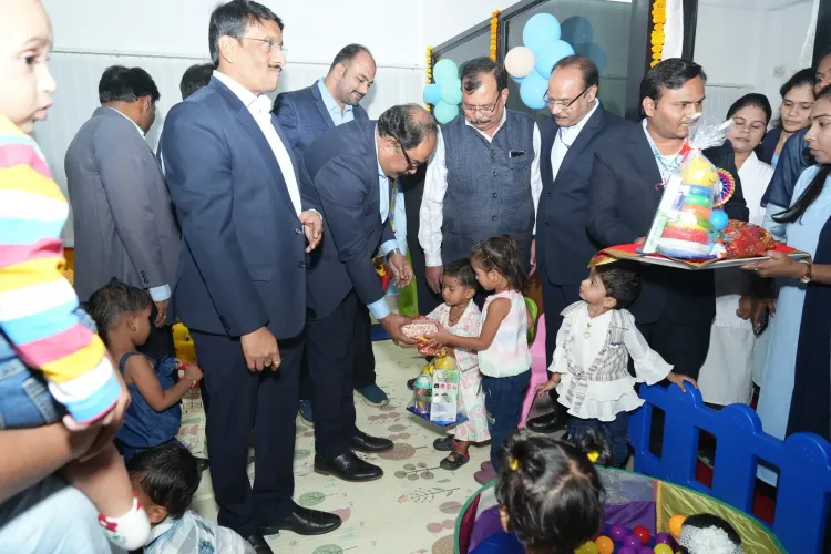 Inauguration of Creche Facility at Wani North Area